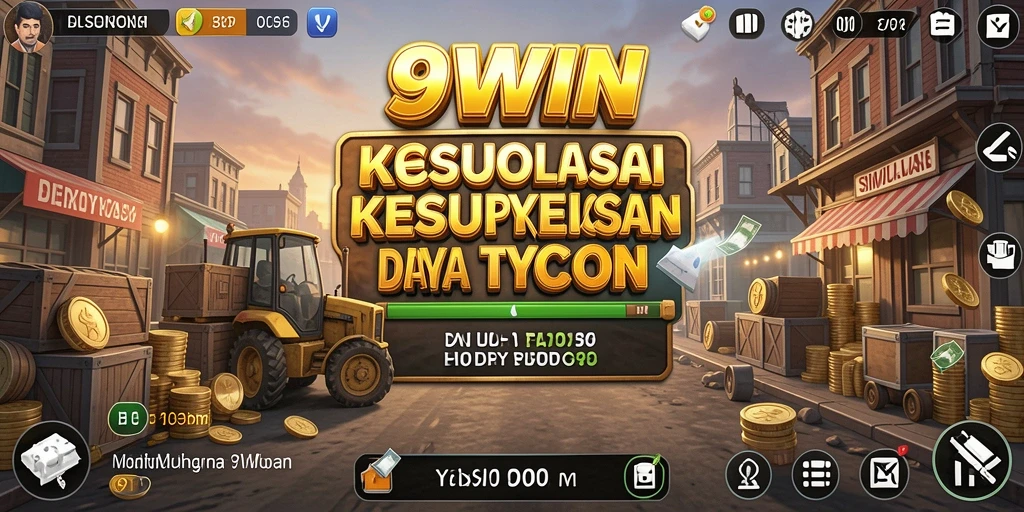 Tampilan menarik dari gameplay Tycoon yang seru dan menantang.