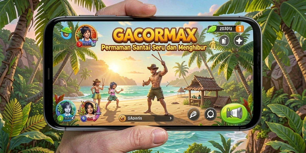 Tampilan gameplay GACORMAX yang menarik dan menyenangkan.