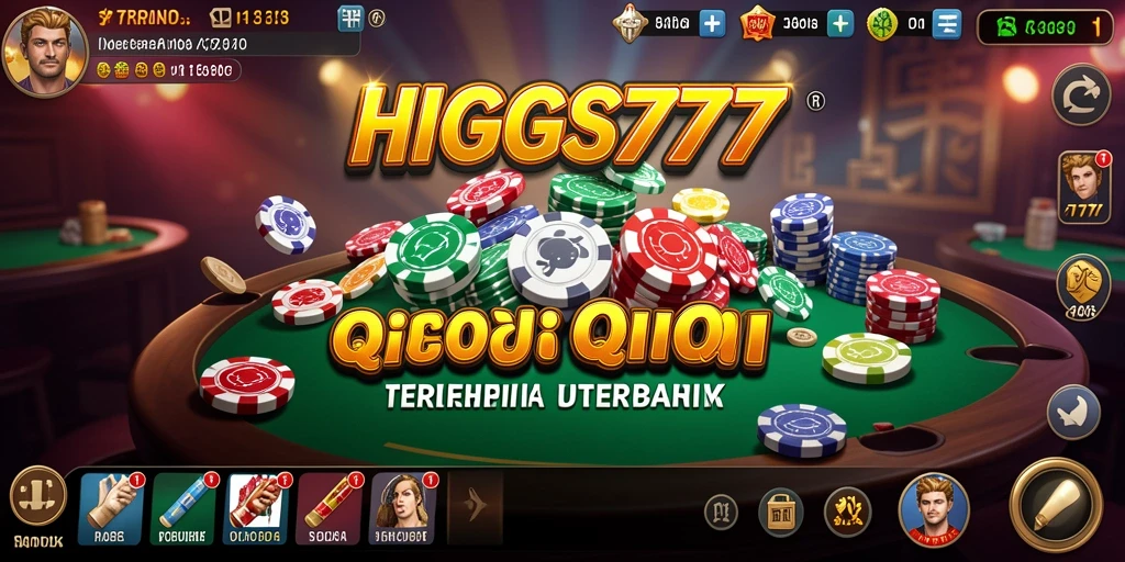 Tampilan gameplay mendebarkan dari HIGGS777 yang penuh strategi QiuQiu.