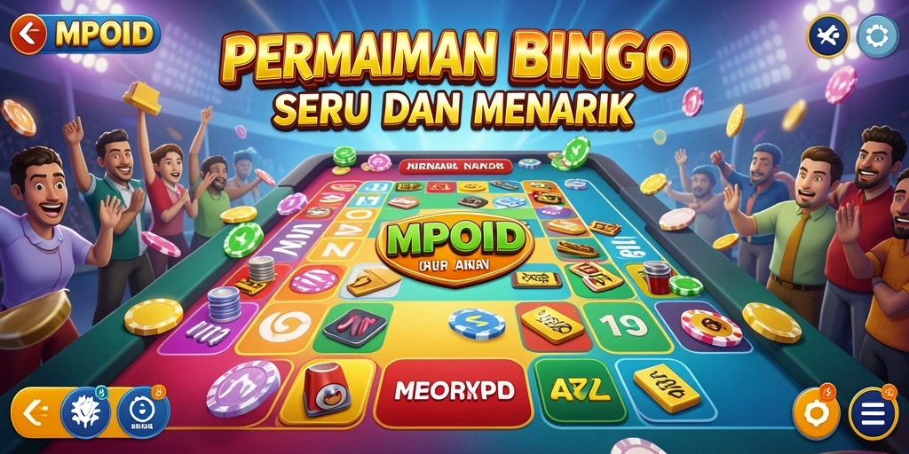Tampilan seru gameplay Bingo di MPOID yang menarik dan penuh tantangan.