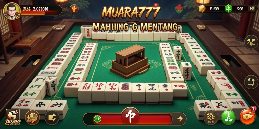 Tampilkan gameplay Mahjong seru di MUARA777 dengan grafis yang menawan.