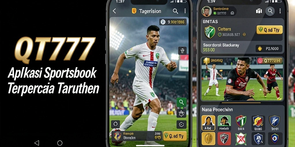 Tampilan menawan dari gameplay taruhan olahraga di QT777.