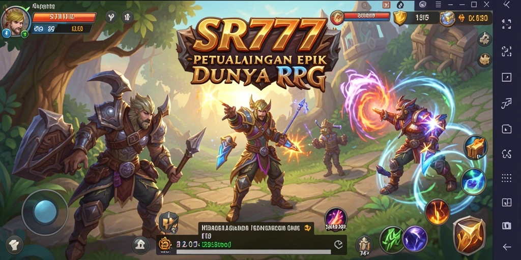 Tampilan gameplay SR777 yang seru dan menantang.