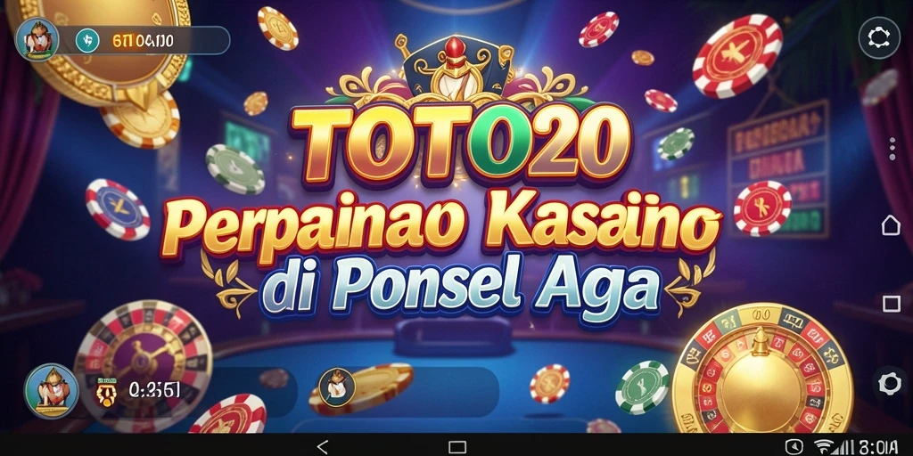 Tampilan gameplay Kasino yang menarik dalam TOTO20.