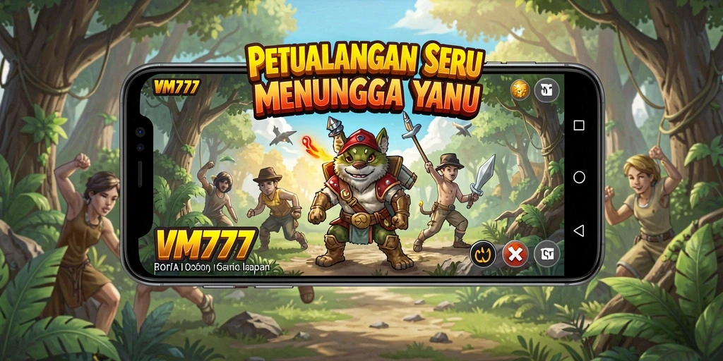 Tampilan gameplay seru dan petualangan di VM777.